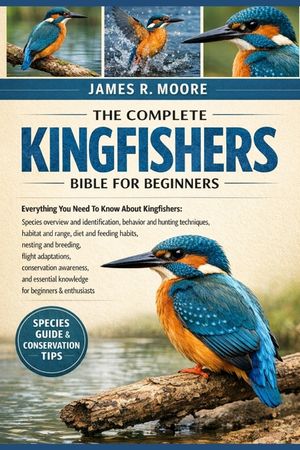 The Complete Kingfishers Bible for Beginners: Everything You Need To Know About Kingfishers: Species overview and identification, behavior ....breedin image number 0