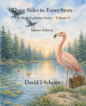 Three Sides to Every Story: Library Edition: The Math Explorers Series - Volume 5 - Triangles and Friends (and a little night music) image number 0