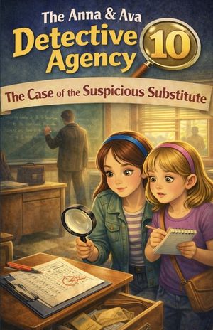 The Case of the Suspicious Substitute: The Anna & Ava Detective Agency, Book 10 image number 0