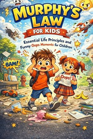 Murphy's Law for Kids: Essential Life principles and Funny Oops Moments for Children. image number 0