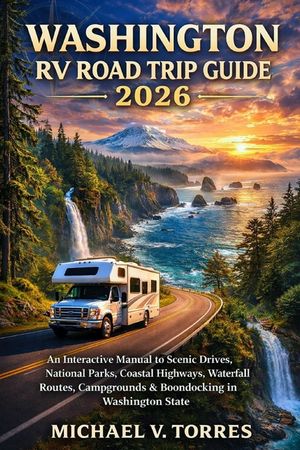 Washington RV Road Trip Guide 2026: An Interactive Manual to Scenic Drives, National Parks, Coastal Highways, Waterfall Routes, Campgrounds & Boondock image number 0