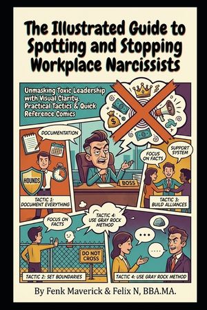 The Illustrated Guide to Spotting and Stopping Workplace Narcissists: Unmasking Toxic Leadership with Visual Clarity, Practical Tactics & Quick Refere image number 0