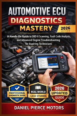 Automotive ECU Diagnostics Mastery: The Complete Hands-On Guide to OBD-II Scanning, Live Data Interpretation, Fault Code Decoding, and Professional En image number 0
