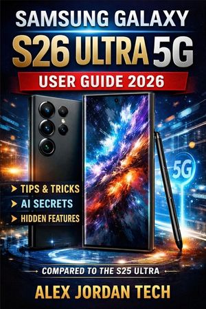 Samsung Galaxy S26 Ultra 5G User Guide 2026: A Complete Step-by-Step Manual for Beginners, Seniors & Upgraders - Tips, Tricks, AI Features & Hidden Se image number 0