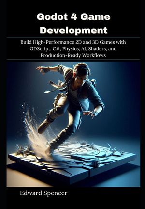 Godot 4 Game Development: Build High-Performance 2D and 3D Games with GDScript, C#, Physics, AI, Shaders, and Production-Ready Workflows image number 0