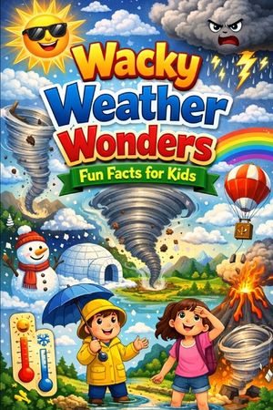Wacky Weather Wonders: Fun Facts for Kids: Exploring Rainbows, Storms, Clouds, and the Science of the Skies image number 0