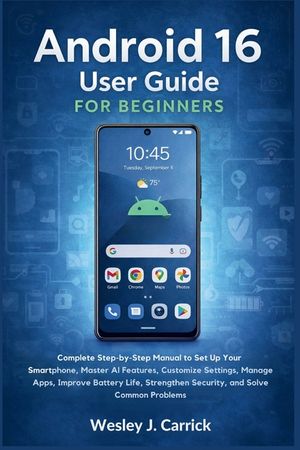 Android 16 User Guide for Beginners: Complete Manual to Set Up Your Smartphone, Master AI Features, Customize Settings, Manage Apps, Improve Battery L image number 0
