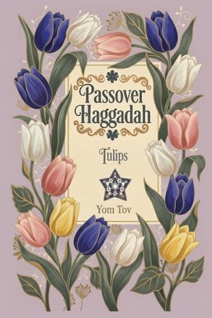 Passover Haggadah, Tulips: Family-Friendly Traditional Passover Seder Service, Under 30 Minutes. image number 0