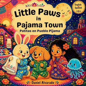 Little Paws in Pajama Town: An Interactive Bedtime Routine Story for Babies and Toddlers - Follow Your Favorite Furry Friends as They Brush Their Teet image number 0