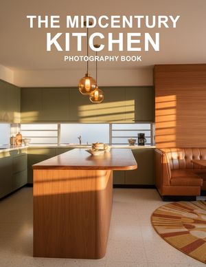 The Midcentury Kitchen Photography Book: Step Back Into The Atomic Age With Stunning Midcentury Kitchen Photography And Retro Interior Designs image number 0
