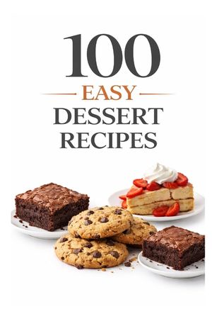 100 Easy Dessert Recipes: Simple Recipes for Quick, Delicious Desserts Anyone Can Make image number 0