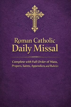 Roman Catholic Daily Missal: Complete with Full Order of Mass, Propers, Saints, Appendices, and Rubrics image number 0