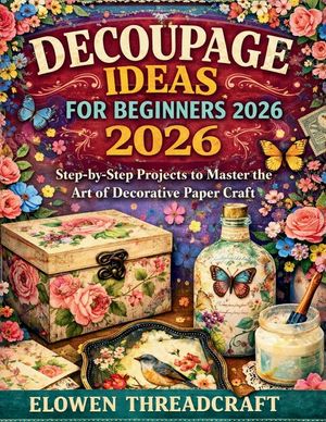 Decoupage Ideas for Beginners 2026: Step-by-Step Projects to Master the Art of Decorative Paper Craft image number 0