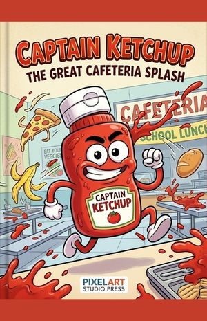 Captain Ketchup: The Great Cafeteria Splash: An Epic Adventure for Kids Ages 6-10 (The Sauce Squad Series Book 1) image number 0