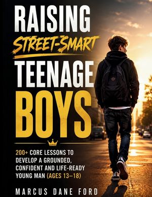 Raising Street-Smart Teenage Boys: 200+ Core Lessons to Develop a Grounded, Confident, and Life-Ready Young Man (Ages 13-18) image number 0