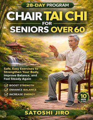 Chair Tai Chi for Seniors Over 60: Safe, Easy Exercises to Strengthlen Your Body, Preprove Balance, and Feel Steady Again image number 0