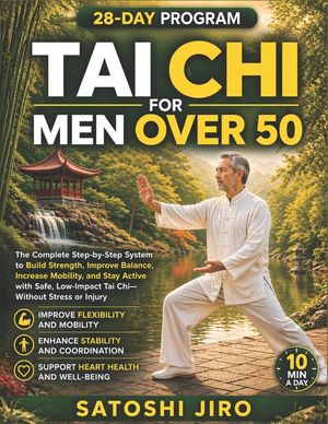 Tai Chi for Men Over 50: The Complete Step-by-Step System to Build Strength, Improve Balance, Increase Mobility, and Stay Active with Safe, Low-Impact image number 0