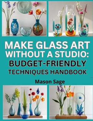Make Glass Art Without a Studio: BUDGET-FRIENDLY TECHNIQUES HANDBOOK: Create Decorative Pieces Using Etching, Fusing & Repurposed Tools image number 0
