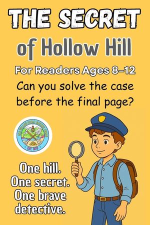 The Secret of Hollow Hill: A Kid Detective Adventure Packed with Clues, Codes and Courage for Readers Ages 8-12 image number 0