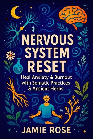 Nervous System Reset: Heal Anxiety & Burnout with Somatic Practices & Ancient Herbs - Restore Calm & Energy: Mind-Body Techniques, Adaptogens, and Nat image number 0