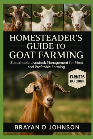 Homesteader's Guide to Goat Farming: Sustainable Livestock Management for Meat, and Profitable Farming image number 0