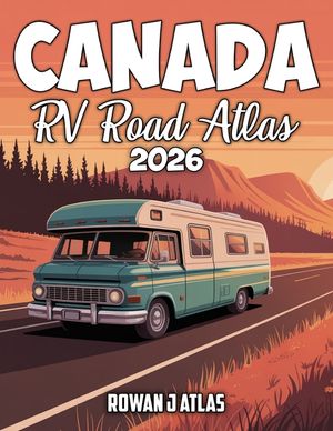 Canada RV Road Map Atlas 2026: The ultimate RV guide to Canada with scenic highways, national parks, campgrounds and boondocking routes image number 0