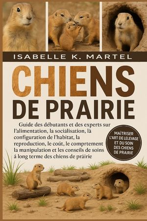 Chiens de Prairie: Guide des d&eacute;butants et des experts sur l'alimentation, la socialisation, la configuration de l'habitat, la reproduction, le co&ucirc;t, l image number 0