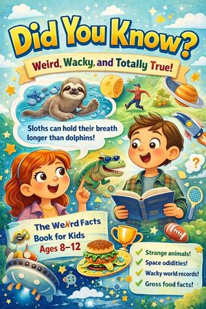 Did You Know?: The Weird Facts Book for Kids Ages 8-12 Amazing Trivia and Strange-but-True Secrets About Animals, Space, History & More Educational gi image number 0