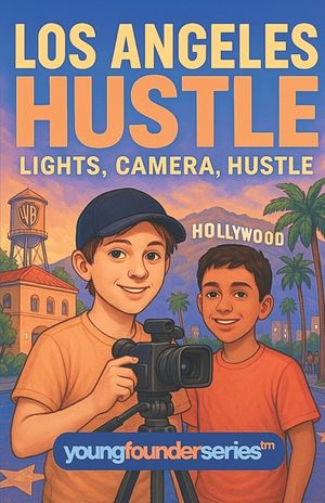 Los Angeles Hustle: Lights, Camera, Hustle: A Kids' Chapter Book About Video Creation, Entrepreneurship, and Finding Your Voice (Ages 9-12, Young Foun image number 0