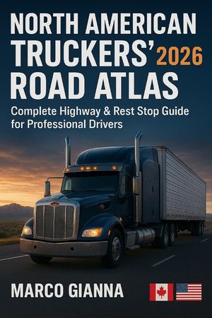 North American Truckers' Road Atlas 2026: Complete Highway & Rest Stop Guide for Professional Drivers image number 0