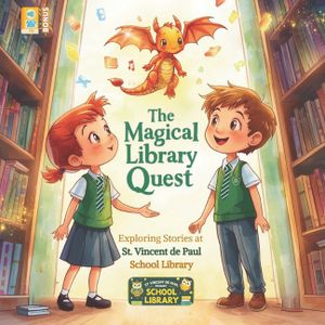 The Magical Library Quest: Exploring Stories at St. Vincent de Paul School Library image number 0