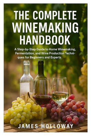 The Complete Winemaking Handbook: A Step-by-Step Guide to Home Winemaking, Fermentation, and Wine Production Techniques for Beginners and Experts image number 0