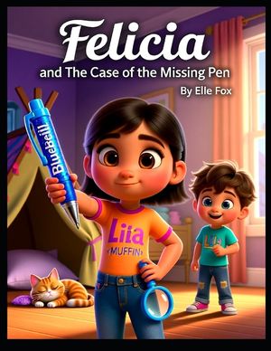 Felicia and The Case of the Missing Key: A Sparkly Detective Adventure About Siblings, Sharing, and Solving Mysteries image number 0