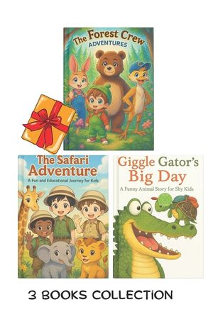 3 Books Collection Set: A Motivational Collection About Self-Confidence, Animals, Friendship and Courage for Young Readers image number 0