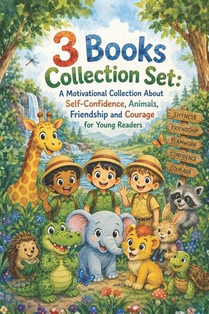 3 Books Collection Set: A Motivational Collection About Self-Confidence, Animals, Friendship and Courage for Young Readers image number 0