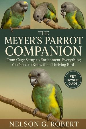 The Meyer's Parrot Companion: From Cage Setup to Enrichment, Everything You Need to Know for a Thriving Bird image number 0
