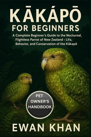 KĀkĀpŌ For Beginners: A Complete Beginner's Guide to the Nocturnal, Flightless Parrot of New Zealand - Life, Behavior, and Conservation image number 0