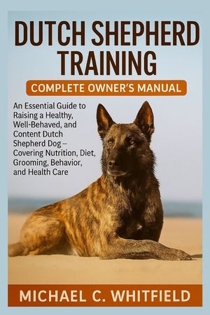Dutch Shepherd Training Complete Owner's Manual: An Essential Guide to Raising a Healthy, Well-Behaved, and Content Dutch Shepherd Dog - Covering Nutr image number 0