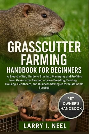 Grasscutter Farming Handbook for Beginners: A Step-by-Step Guide to Starting, Managing, and Profiting from Grasscutter Farming - Learn Breeding, Feedi image number 0