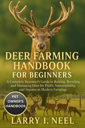 Deer Farming Handbook for Beginners: gA Complete Beginner's Guide to Raising, Breeding, and Managing Deer for Profit, Sustainability, and Success in M image number 0
