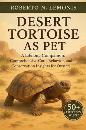 Desert Tortoise as Pet: A Lifelong Companion: Comprehensive Care, Behavior, and Conservation Insights for Owners image number 0