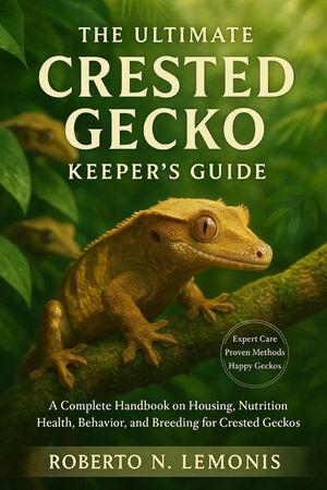 The Ultimate Crested Gecko Keeper's Guide: A Complete Handbook on Housing, Nutrition, Health, Behavior, and Breeding for Crested Geckos image number 0