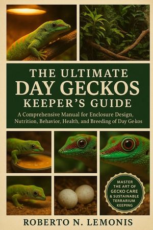The Ultimate Day Geckos Keeper's Guide: A Comprehensive Manual for Enclosure Design, Nutrition, Behavior, Health, and Breeding of Day Geckos image number 0
