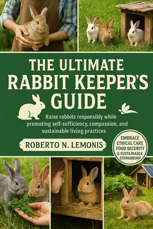 The Ultimate Rabbit Keeper's Guide: Raise rabbits responsibly while promoting self-sufficiency, compassion, and sustainable living practices image number 0