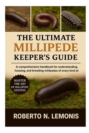 The Ultimate Millipede Keeper's Guide: A comprehensive handbook for understanding, housing, and breeding millipedes of every kind worldwide image number 0