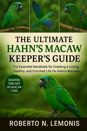 The Ultimate Hahn's Macaw Keeper's Guide: The Essential Handbook for Creating a Loving, Healthy, and Enriched Life for Hahn's Macaws image number 0