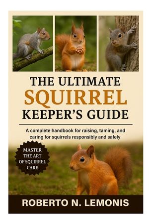The Ultimate Squirrel Keeper's Guide: A complete handbook for raising, taming, and caring for squirrels responsibly and safely image number 0