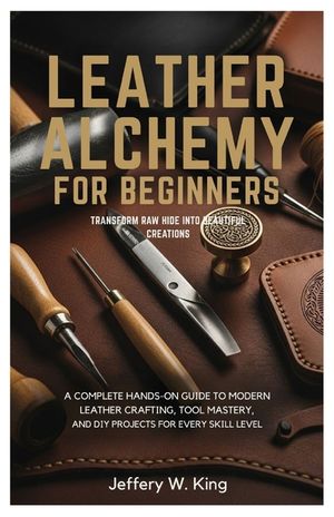 Leather Alchemy for Beginners Transform Raw Hide into Beautiful Creations: A Complete Hands-On Guide to Modern Leather Crafting, Tool Mastery, and DIY image number 0