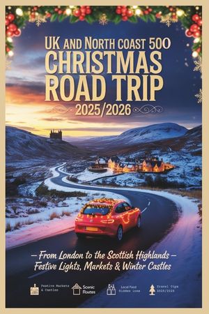 UK and North Coast 500 Christmas Road Trip 2025/2026: From London to the Scottish Highlands - Festive Lights, Markets & Winter Castles image number 0