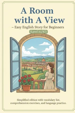 A Room with a View - Easy English Story for Beginners (Level A1/A2): Simplified edition with vocabulary list, comprehension exercises, and language pr image number 0